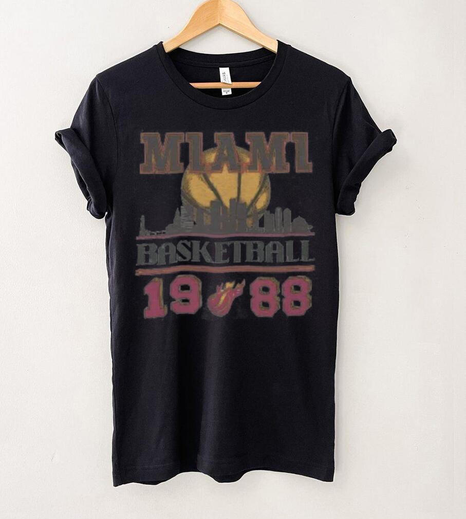 Vintage 1988 Miami Heat Basketball Sweatshirt, Retro Miami Basketball Shirt tee Vintage 1988 Miami Heat Basketball Sweatshirt, Retro Miami Basketball Shirt tee