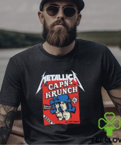 Vintage 1989 Metallica Capn S Of Krunch Krew Shirt