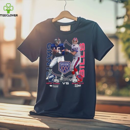 Vintage 1991 New York Giants vs Buffalo Bills T shirt