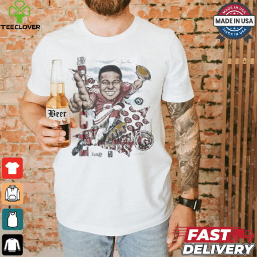 Vintage 1994 Jerry Rice 49ers bighead player t shirt