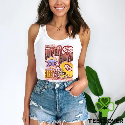 Vintage 1995 NFL SF 49ers Super Bowl XXIX NFC Champions Shirt