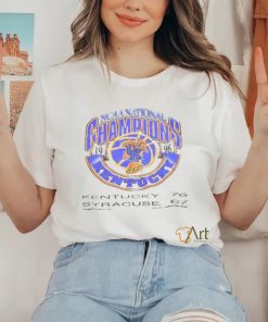 Vintage 1996 Logo 7 NCAA Final Four Kentucky Champions T shirt