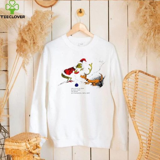 Vintage 1997 Dr. Seuss The Grinch Santa Claus hoodie, sweater, longsleeve, shirt v-neck, t-shirt