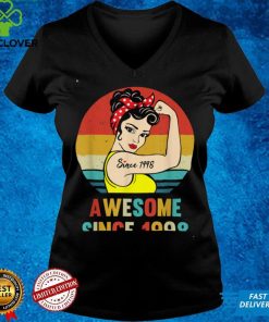 Vintage 1998 Birthday Gift For Women 24 Year 24th Birthday T Shirt