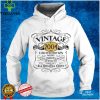 Vintage 2004 18th Birthday Gift Men Women Original Design T Shirt tee