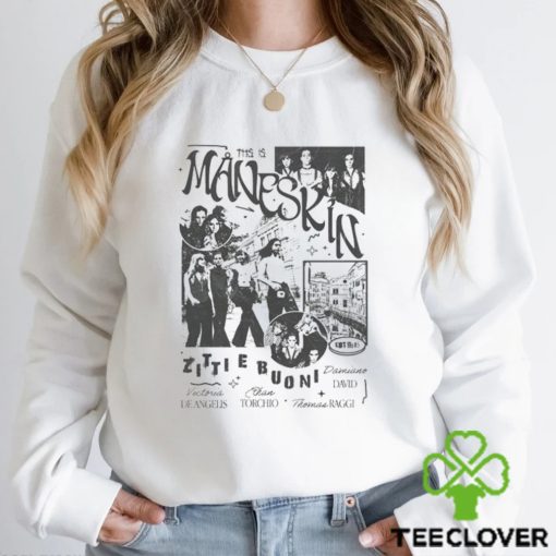 Vintage 2023 Maneskin Rush! World Tour Shirt Commemorate The Iconic Italian Band’s With This Limited Edition T Shirt