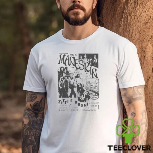 Vintage 2023 Maneskin Rush! World Tour Shirt Commemorate The Iconic Italian Band’s With This Limited Edition T Shirt