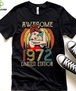 Vintage 50 Year Old birthday gifts for women, Best of 1972 T Shirt