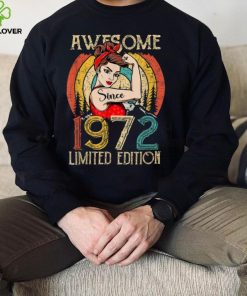 Vintage 50 Year Old birthday gifts for women, Best of 1972 T Shirt