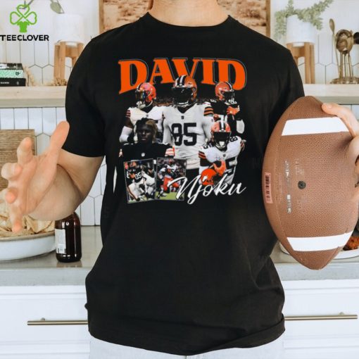 Vintage 90S Graphic Style David Njoku Shirt David Njoku Shirt Retro American Football Oversized Shirt Football Bootleg Gift Unique