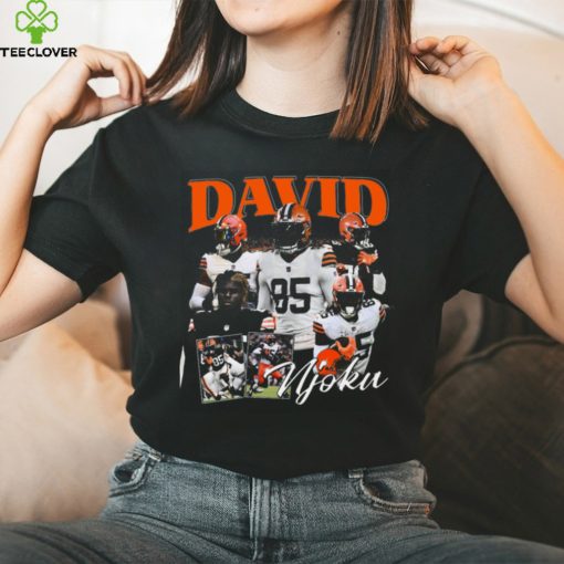 Vintage 90S Graphic Style David Njoku Shirt David Njoku Shirt Retro American Football Oversized Shirt Football Bootleg Gift Unique