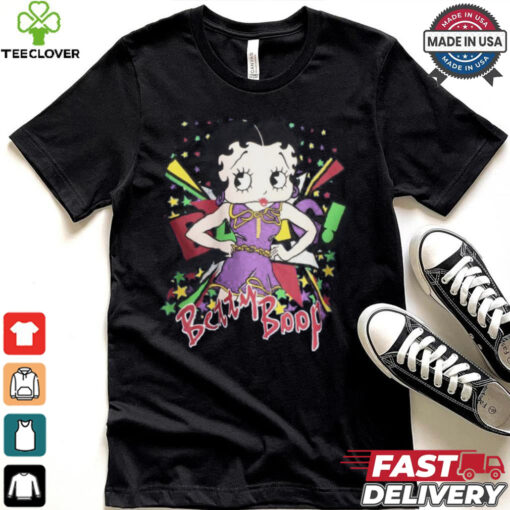 Vintage 90s Betty Boop Denim Oxfords Button Down Shirt