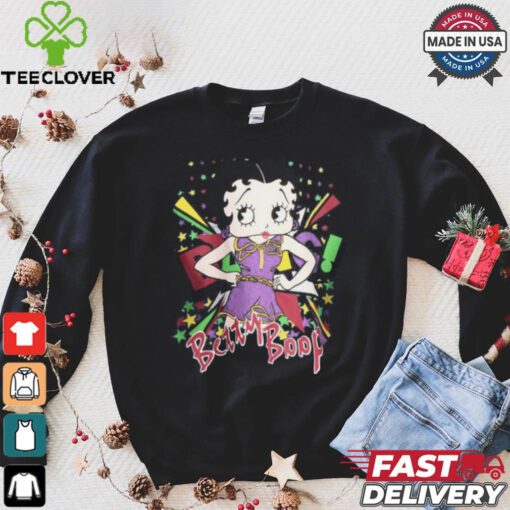 Vintage 90s Betty Boop Denim Oxfords Button Down Shirt