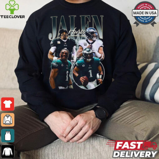 Vintage 90s Graphic Style Jalen Hurts Shirt