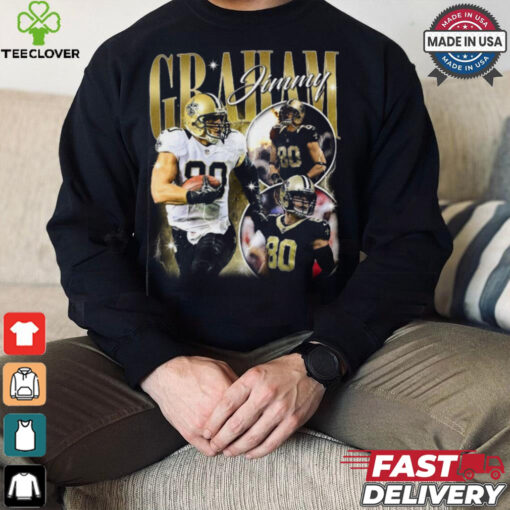 Vintage 90s Graphic Style Jimmy Graham Shirt