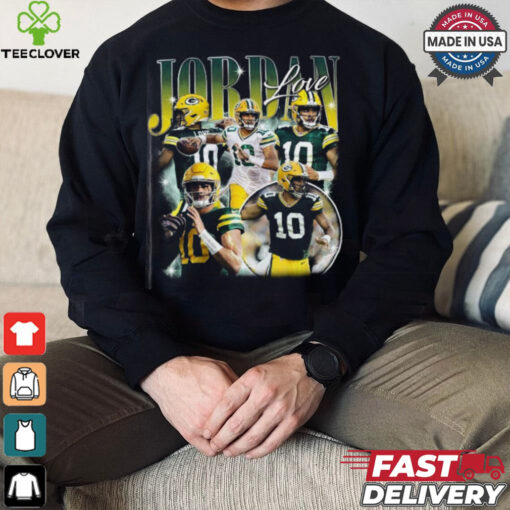 Vintage 90s Graphic Style Jordan Love Shirt