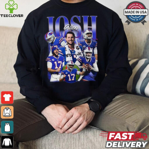 Vintage 90s Graphic Style Josh Allen Shirt
