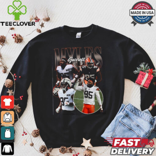 Vintage 90s Graphic Style Myles Garrett Tshirt