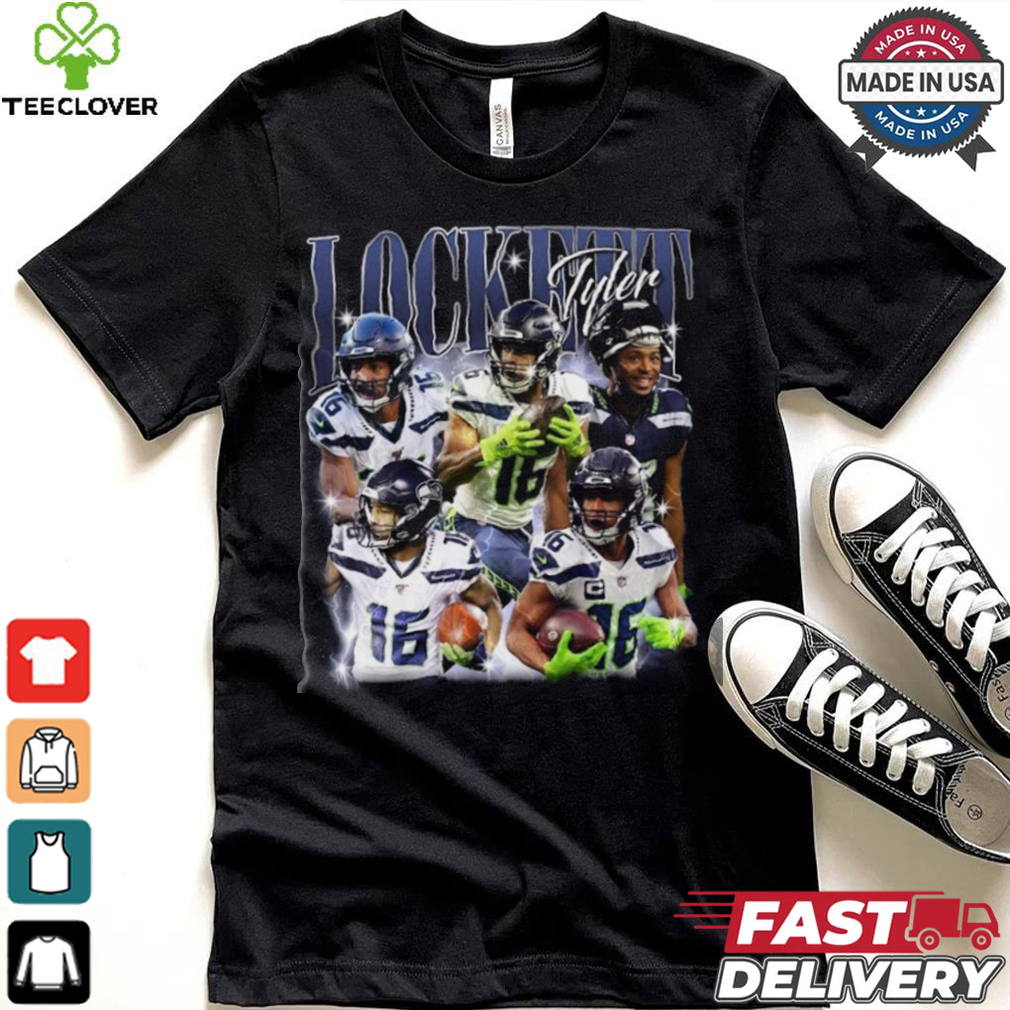Vintage 90s Graphic Style Tyler Lockett Shirt Vintage 90s Graphic Style Tyler Lockett Shirt