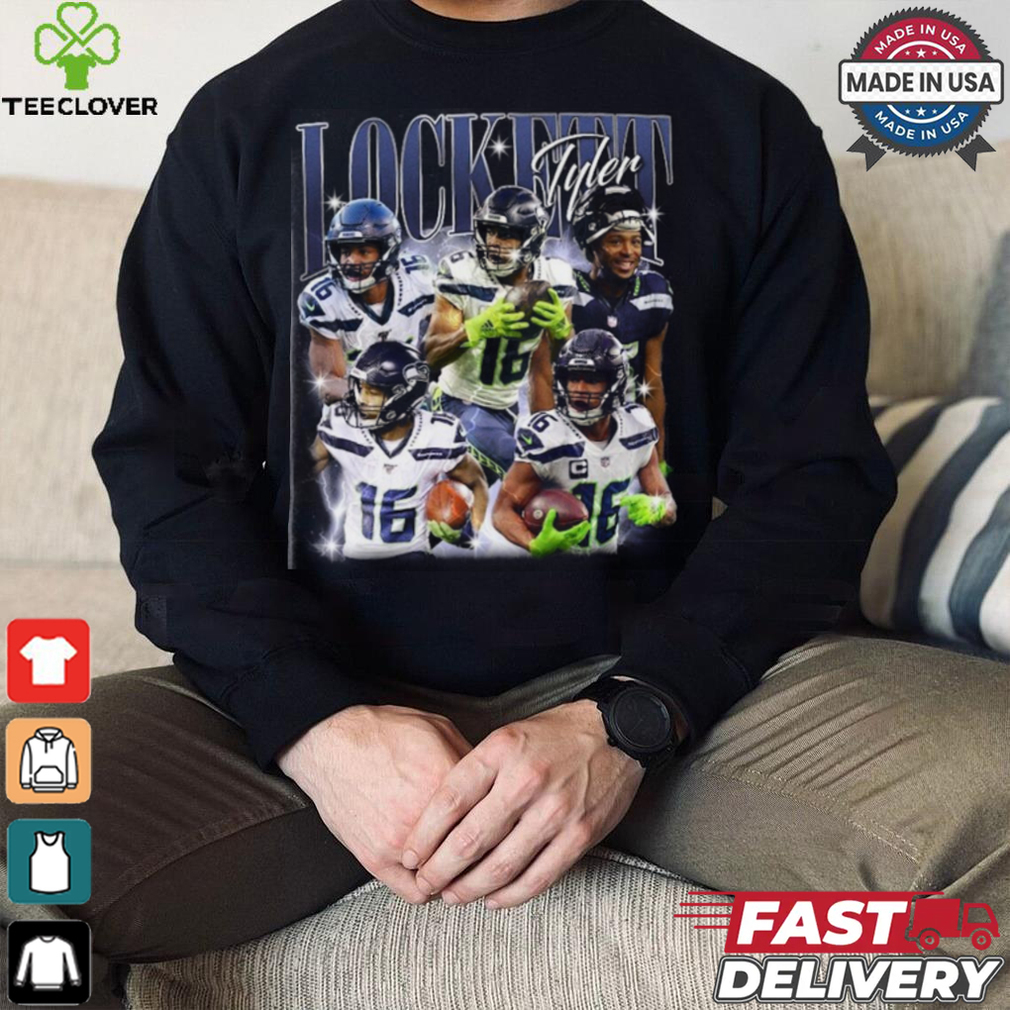 Vintage 90s Graphic Style Tyler Lockett Shirt Vintage 90s Graphic Style Tyler Lockett Shirt