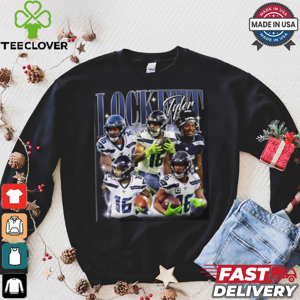 Vintage 90s Graphic Style Tyler Lockett Shirt Vintage 90s Graphic Style Tyler Lockett Shirt
