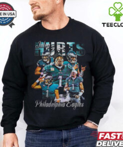 Vintage 90s Jalen Hurts Eagles Football Champions shirt