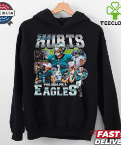Vintage 90s Jalen Hurts Philadelphia Eagles Super Bowl Champions shirt