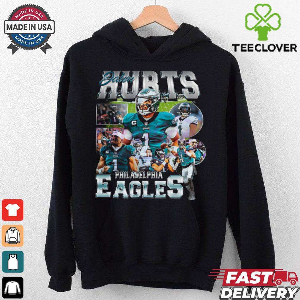 Vintage 90s Jalen Hurts Philadelphia Eagles Super Bowl Champions shirt Vintage 90s Jalen Hurts Philadelphia Eagles Super Bowl Champions shirt