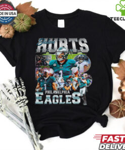 Vintage 90s Jalen Hurts Philadelphia Eagles Super Bowl Champions shirt