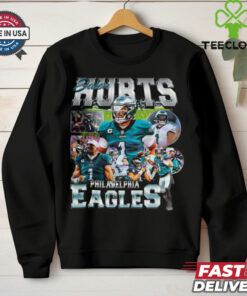 Vintage 90s Jalen Hurts Philadelphia Eagles Super Bowl Champions shirt