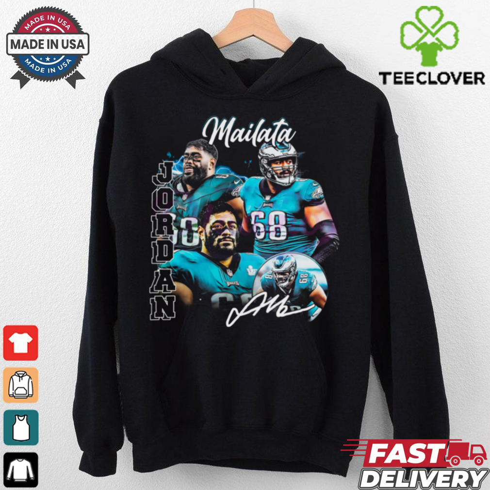 Vintage 90s Jordan Mailata Philadelphia Eagles Football shirt Vintage 90s Jordan Mailata Philadelphia Eagles Football shirt