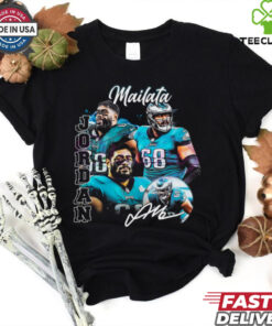 Vintage 90s Jordan Mailata Philadelphia Eagles Football shirt