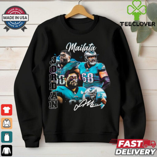 Vintage 90s Jordan Mailata Philadelphia Eagles Football shirt