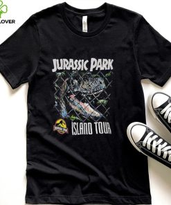 Vintage 90s Jurassic Park Island Tour T Shirt