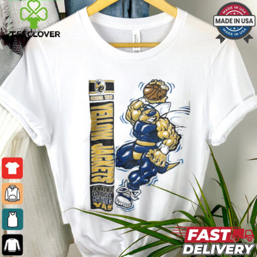 Vintage 90s NFL Georgia Tech Yellow Jackets AOP T Shirt