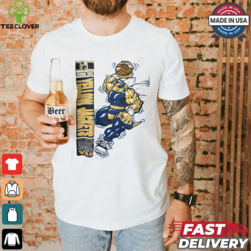 Vintage 90s NFL Georgia Tech Yellow Jackets AOP T Shirt