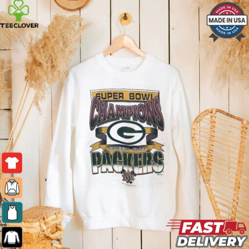 Vintage 90s NFL greenbay packers superbowl sweatshirt