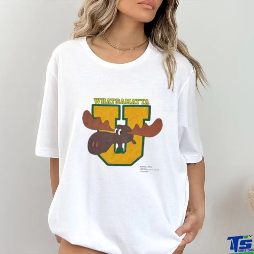 Vintage 90s Whatsamatta Bullwinkle J.Moose Shirt