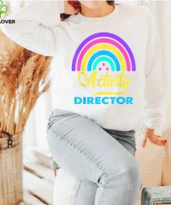 Vintage Activity Director Teacher Rainbow Professionals T Shirt