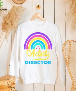 Vintage Activity Director Teacher Rainbow Professionals T Shirt