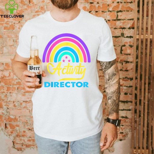 Vintage Activity Director Teacher Rainbow Professionals T Shirt