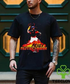 Vintage Adley Rutschman Baltimore Orioles player flame shirt