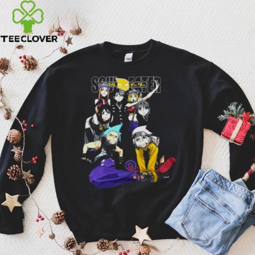 Vintage Adventure Manga Soul Eater Characters Cool Design shirt