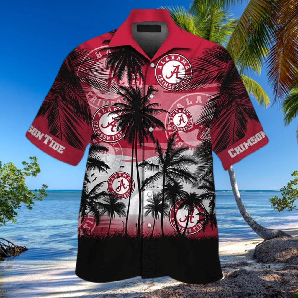 Vintage Aloha NCAA Alabama Crimson Tide Hawaiian Shirt Summer Beach Gift Vintage Aloha NCAA Alabama Crimson Tide Hawaiian Shirt Summer Beach Gift