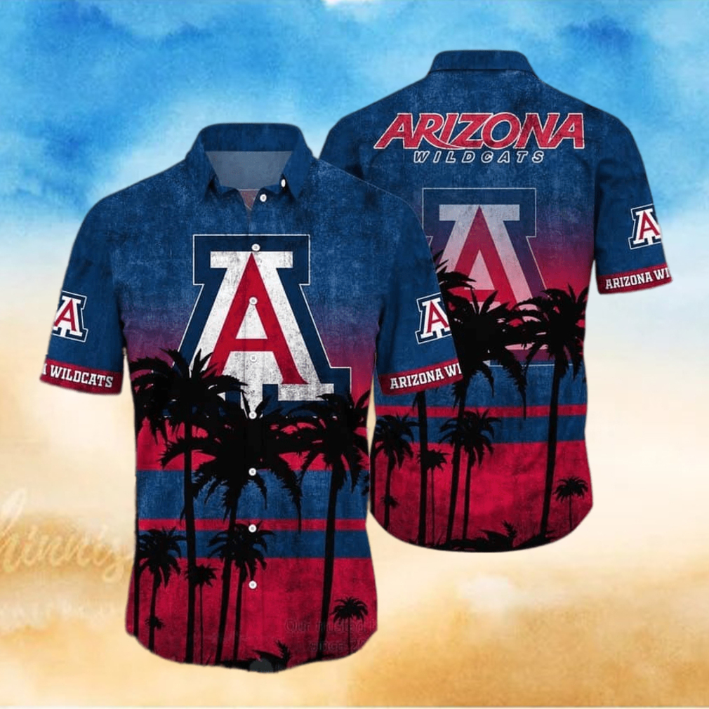 Vintage Aloha NCAA Arizona Wildcats Hawaiian Shirt Trendy Summer Gift Vintage Aloha NCAA Arizona Wildcats Hawaiian Shirt Trendy Summer Gift