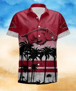 Vintage Aloha NCAA Arkansas Razorbacks Hawaiian Shirt Summer Vacation Gift