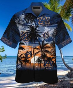 Vintage Aloha NCAA Auburn Tigers Hawaiian Shirt Trendy Summer Gift