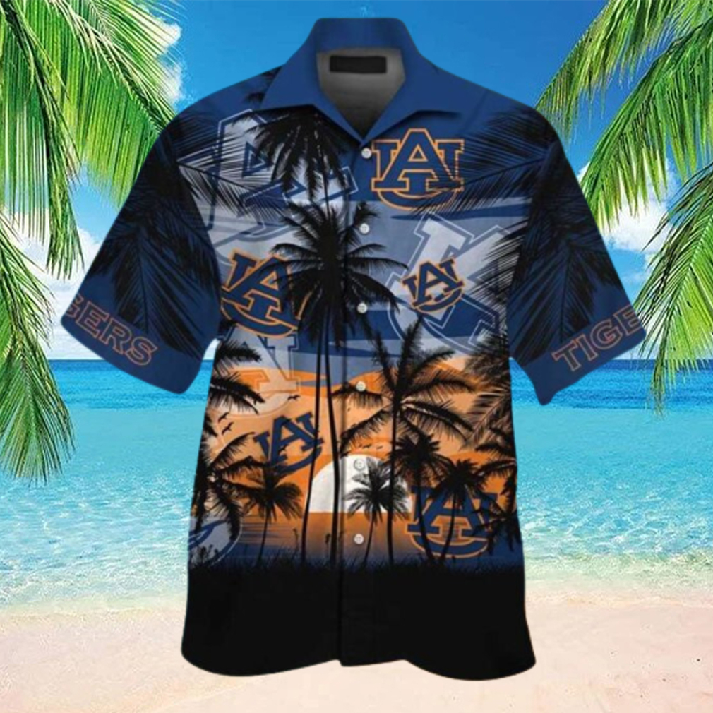 Vintage Aloha NCAA Auburn Tigers Hawaiian Shirt Trendy Summer Gift Vintage Aloha NCAA Auburn Tigers Hawaiian Shirt Trendy Summer Gift