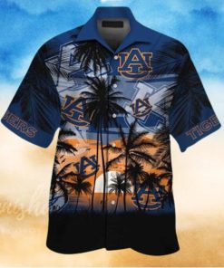 Vintage Aloha NCAA Auburn Tigers Hawaiian Shirt Trendy Summer Gift