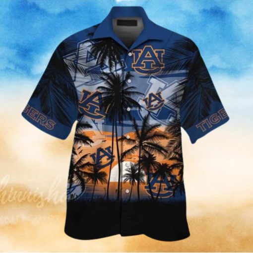 Vintage Aloha NCAA Auburn Tigers Hawaiian Shirt Trendy Summer Gift